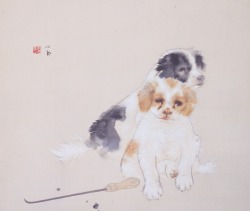 sasaq:  竹内栖鳳　‘爈邊’（1935年）(via