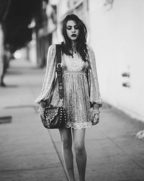 tearyourpetals:Frances Bean Cobain stars in the Marc Jacobs Spring ‘17 ad campaign photographed by D