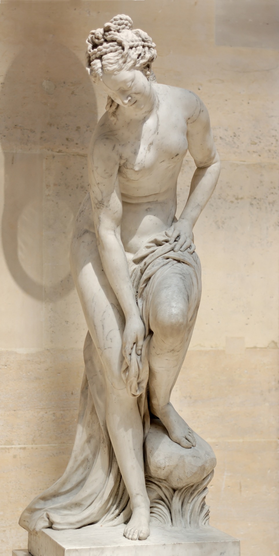 elegantiaearbiter: Diana and Venus, by Christophe-Gabriel Allegrain, Musée du Louvre,