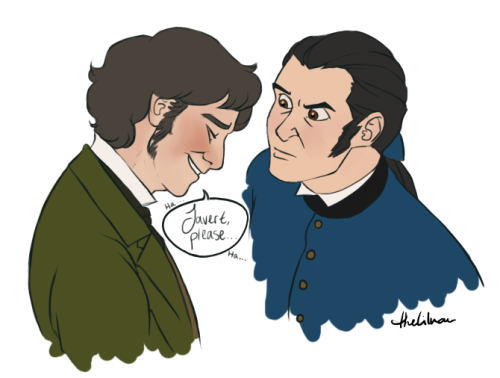 thelilnan: so I remembered Les Mis reversed casting oddly enough, more Brick!accurate. and Russell&r