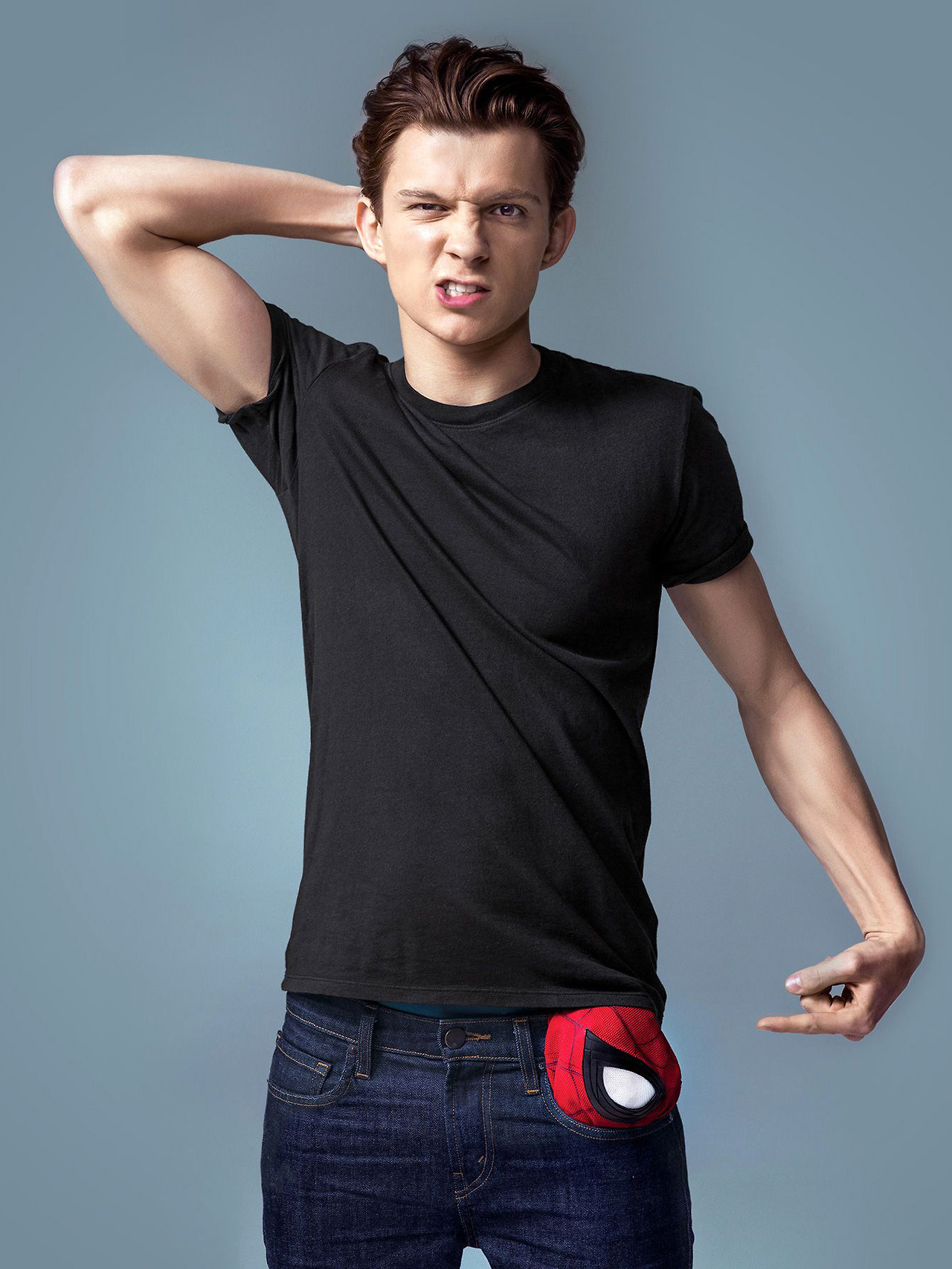 meninvogue:  Tom Holland photographed by Michael Muller for CNET Magazine