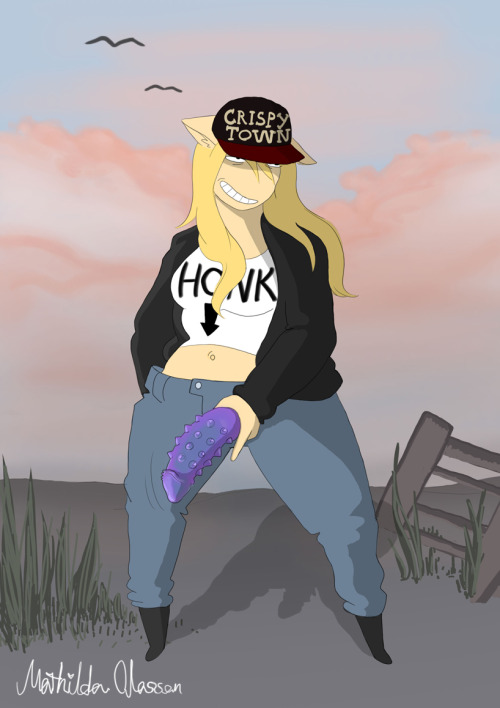 premiumassortedgangsters:  Just finished up this little thing.  Feeling kinky ?