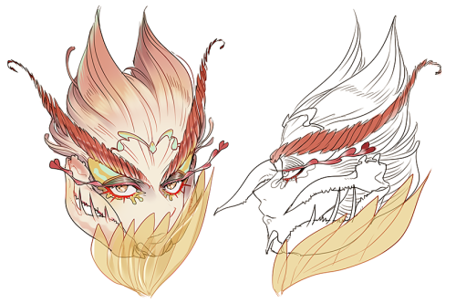 painted-bees:  epaqjrja:  oc doodle ‘~’  uuugh I am in loooove 