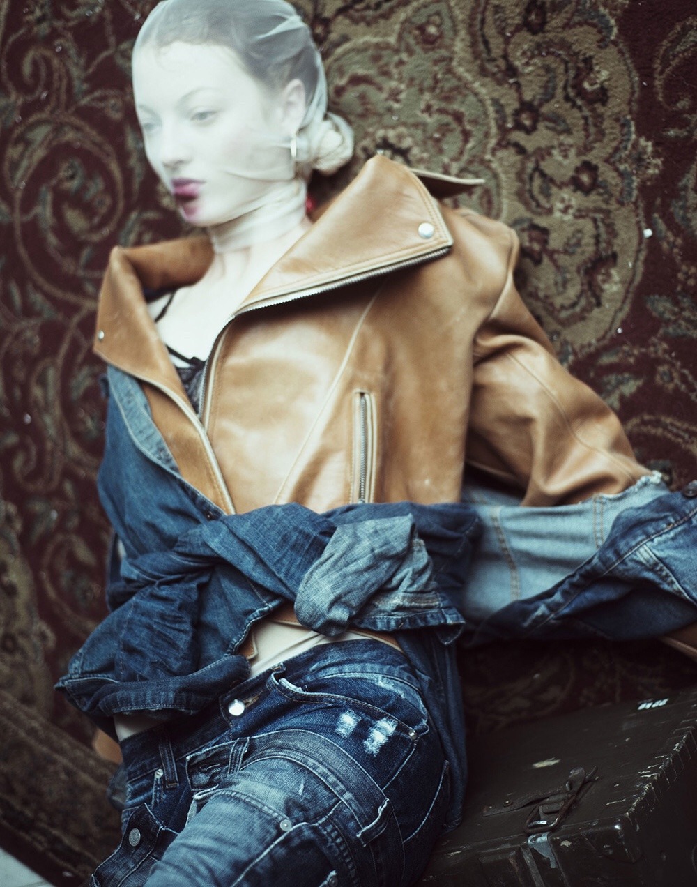 pleasebboy:  Laura Hanson Sims by Matthew Priestley for W July 2015  