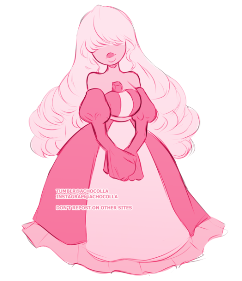 My Gemsona! Pink Sapphire!- She has precognition manipulation.(The user can manipulate the precognit