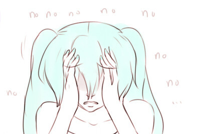 ahhh i finally get to upload this  messing with kaito/miku/luka themed to the song “choose me” continue under cut (theres a cut not because of nsfw or anything but because i am a shy //sob)                    whoops it got kinda sad  that