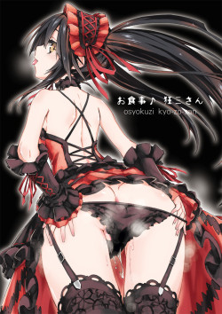 (via #r_18 tokisaki kurumi (date a live) drawn by karube ponzu) 