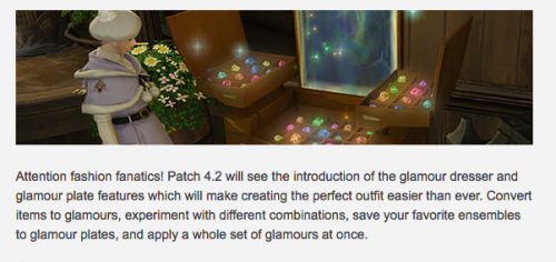 geisterfuchs: altitisacquired: zenathered: Information on the glamour update! Source: n
