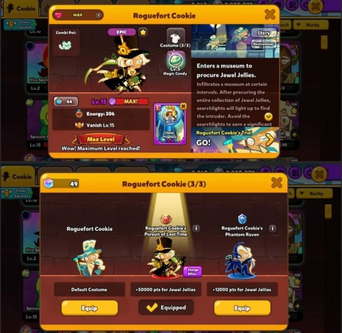 I Was Looking Thru My Gallery And I Found Old Cookie Run Screenshots The Interface Was Adorable