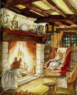 pagewoman:  Brambly Hedge  by Jill Barklem