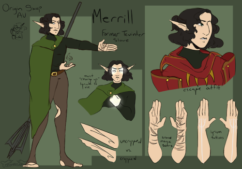 Here’s a fun origin swap au that I’ve been working on with my friend @ap0llxcan you gues