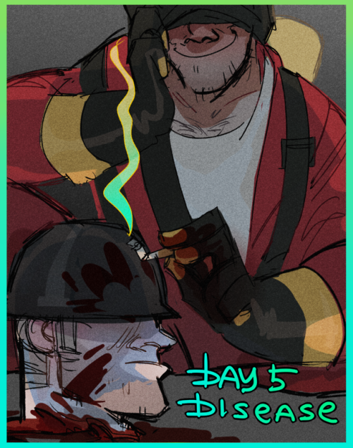 First 4 days of goretober Day1 - Implanted Limbs (my tf2 oc)Day 2. Surgical knot Day 