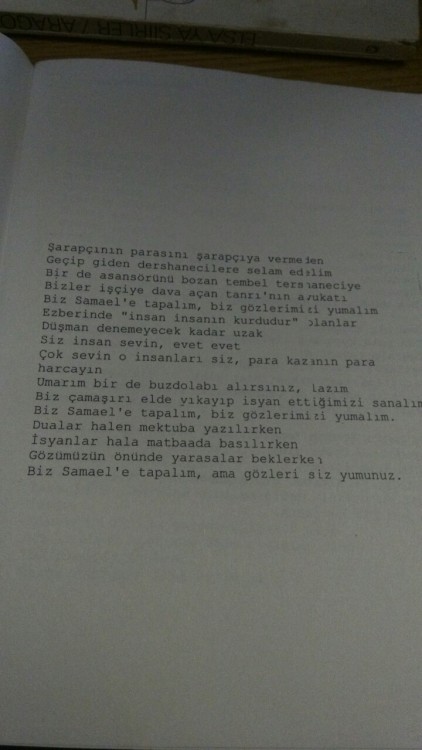 KULİK II biz samael'e tapalım, ama siz gözlerinizi yumunuz