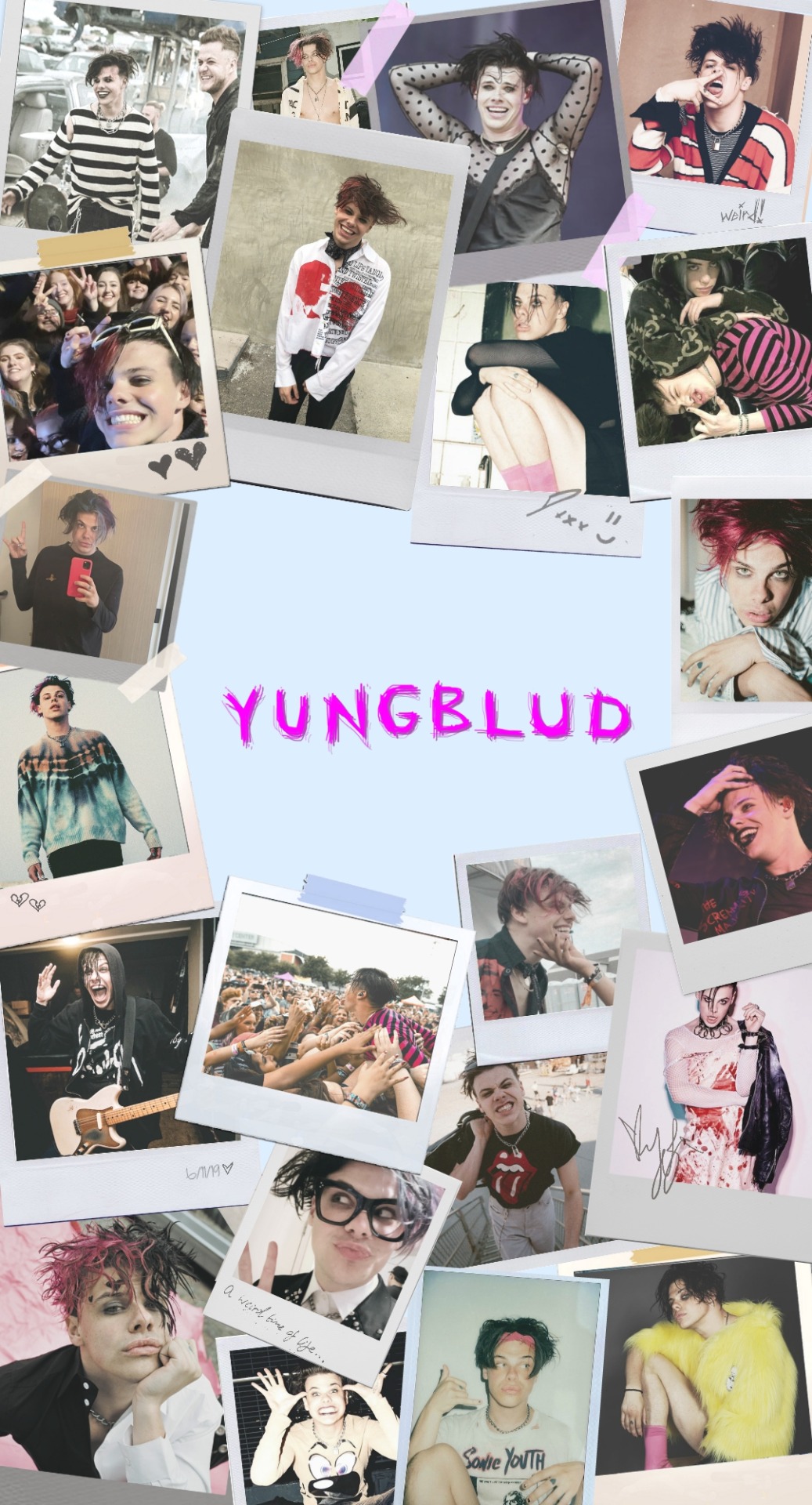 photo Collage Yungblud Wallpaper Aesthetic