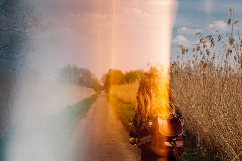 a spring day with Paulinafilm, mid April 2016I bought my first film camera, a Canon AE-1, on the ver