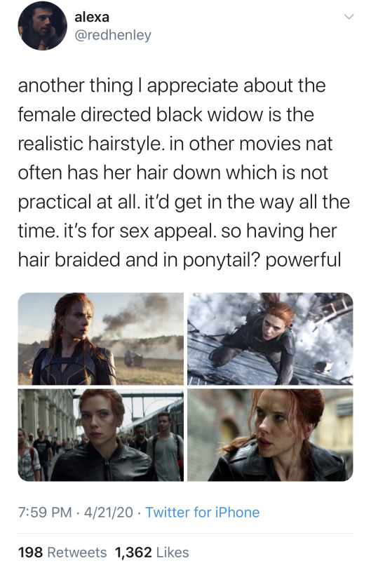This Is Why I Love When Films Starring A Woman Is Directed By A Woman