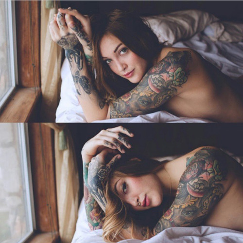 itsall1nk:  More Hot Tattoo Girls athttp://itsall1nk.tumblr.com