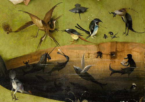 abookofcreatures:Which Edenic pond birb from Bosch’s Garden of Earthly Delights are you?I&rsqu