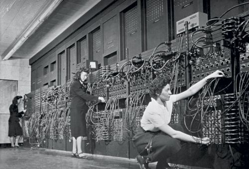 Jean Jennings, Marlyn Wescoff, And Ruth Lichterman With ENIAC Computer, 1946.
