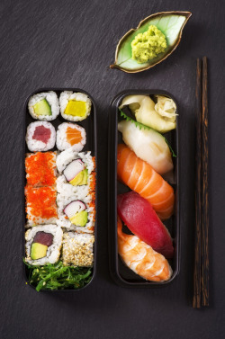 abeardedrecluse:  I want to try more sushi