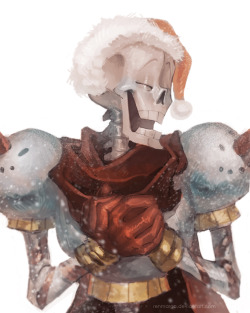 madiithepand0rk:  angelia-dark:   redtomatofan:   renmargo: Happy new year everyone!Requests are going to be done! They are open as always :3 &lt;3 &lt;3 &lt;3   So fecking precious   Papyrus looks so happy!!!