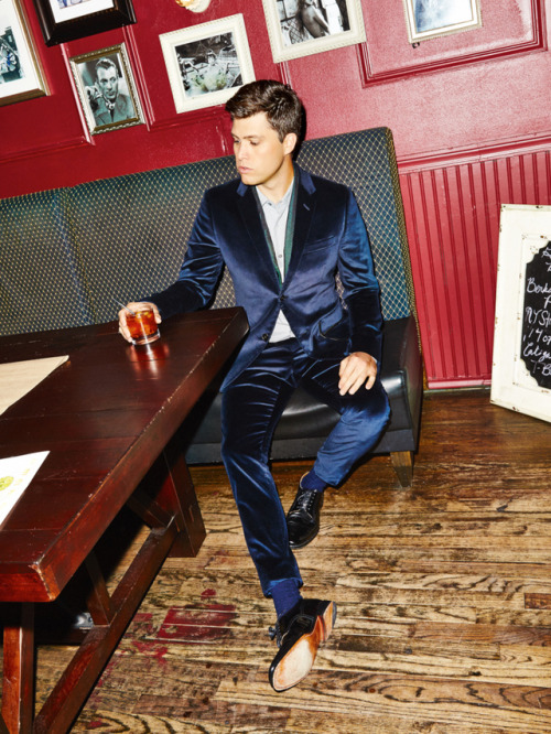 donniedarkho:Colin Jost photographed by Aaron Richter Dec. 2014