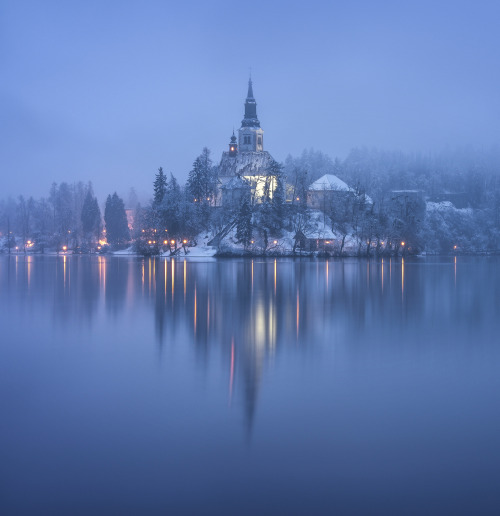 BLED ISLAND, Slovenia - even when it’s blanketed by snow, there’s no doubt this tiny isl