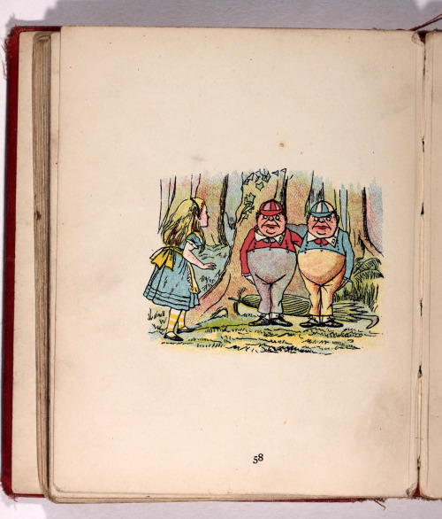 michaelmoonsbookshop:Rare Little Folks Edition of Through the looking glass and what Alice found the