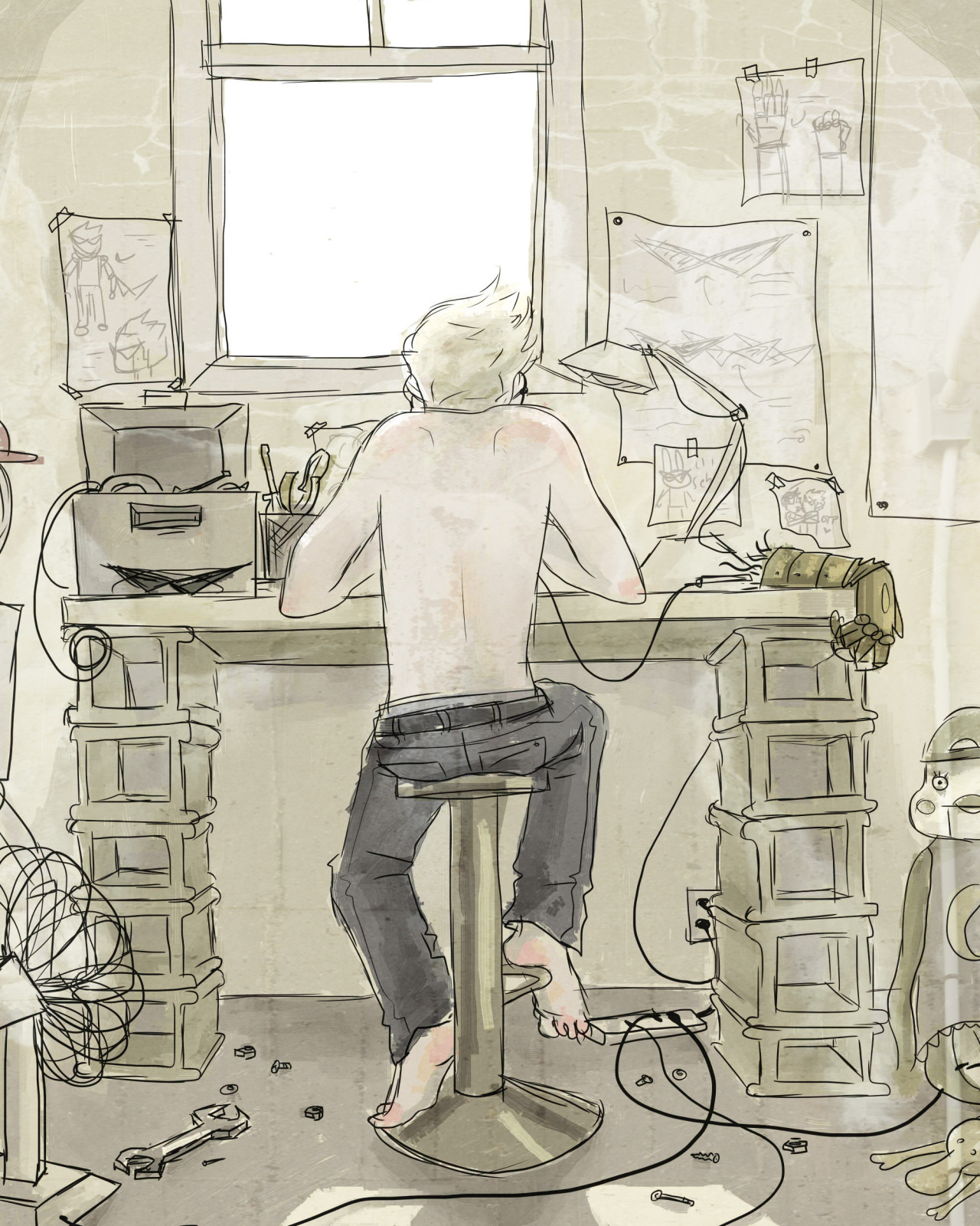yuksi:  dirk is my fav kid ok  plus he has a cool room 