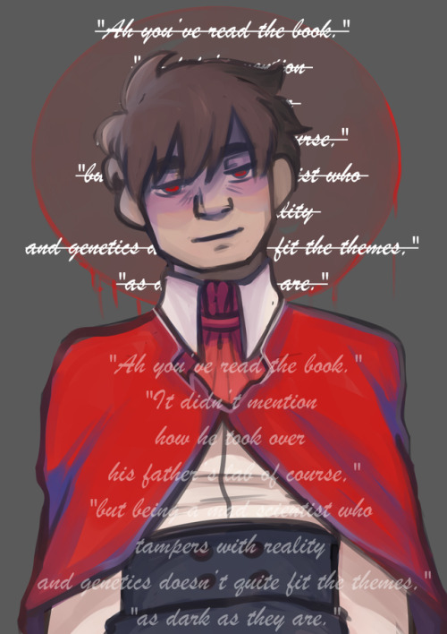 acerago:He’s a writer, you see!