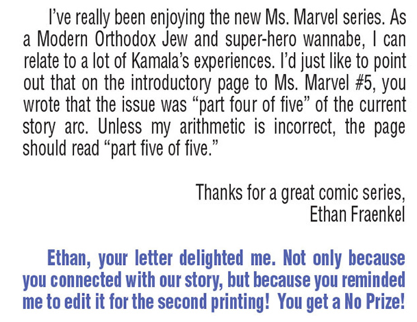 dr-archeville:  quozzel:  four of the letters from Ms. Marvel #7. Kamala having her