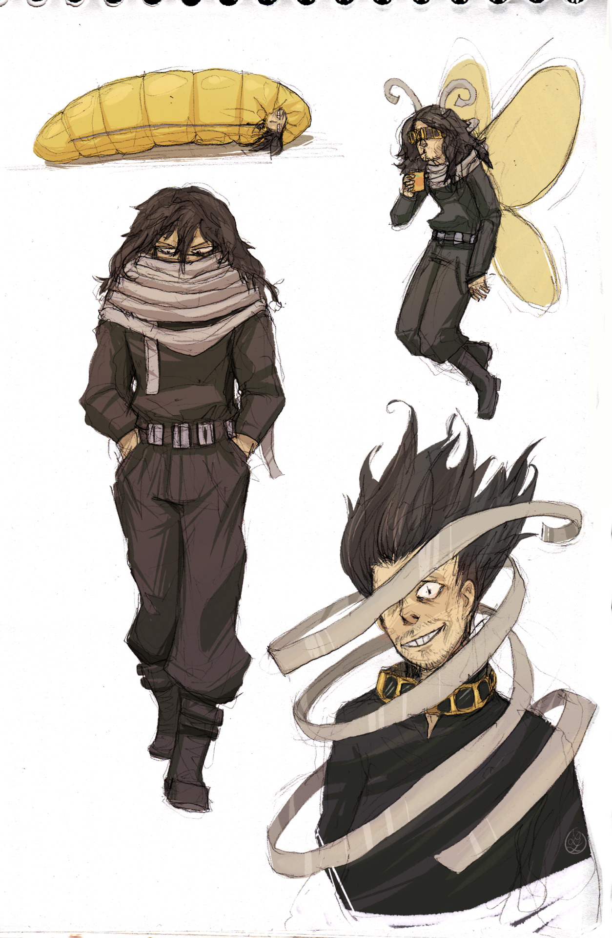leona-florianova:  i hope that one day he will turn in some kind of..uh…beautiful…moth…