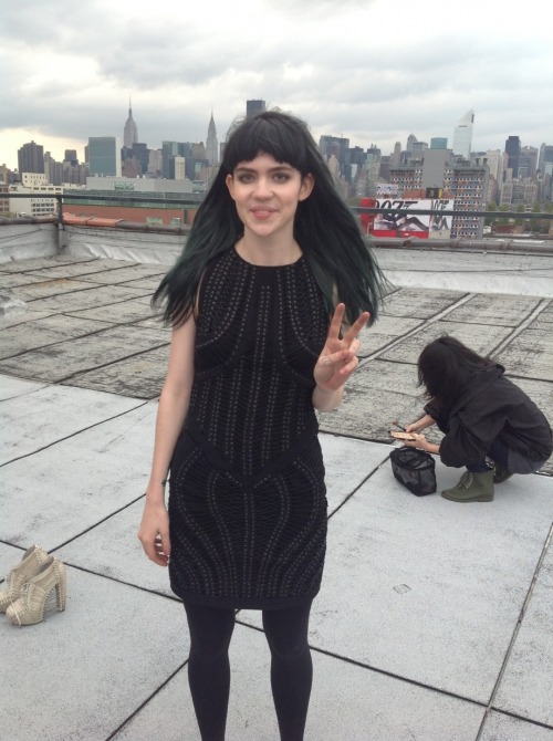 doll-ballet:  seli8:  Grimes  Iris van Herpen collection (backstage)  seriously she is my life
