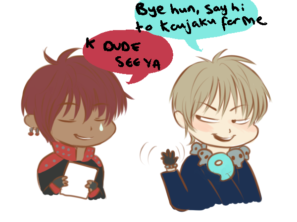 cinnadicks:  I always felt Mizuki would have a total boner for his art senpai Ryuuhou,
