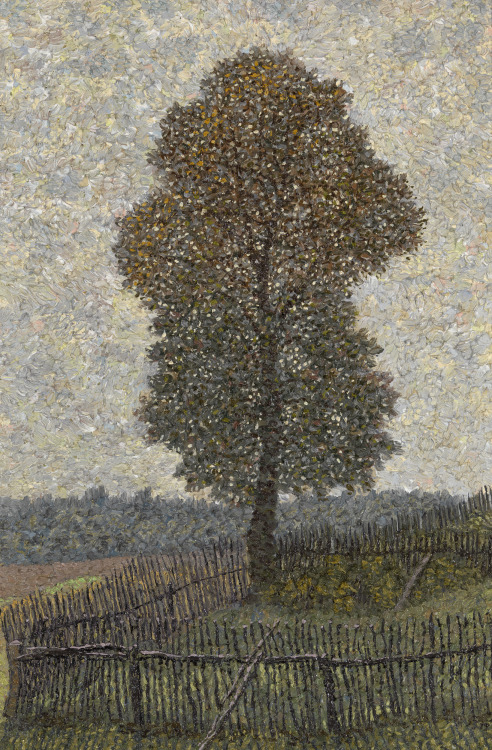 thunderstruck9:  Alexander KharItonov (Russian, 1932-1993), Linden Tree, 1977. Oil on canvas, 33.5 x 22 cm. 