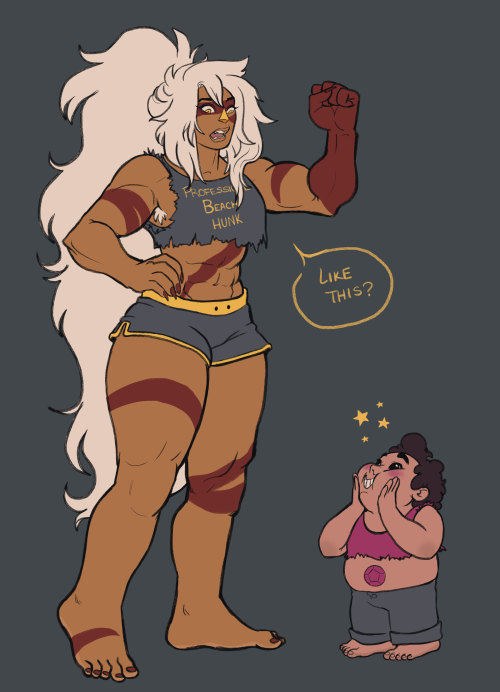 justmysillydoodles:  Steven would have so much fun teaching Crystal Jem converts human practices.