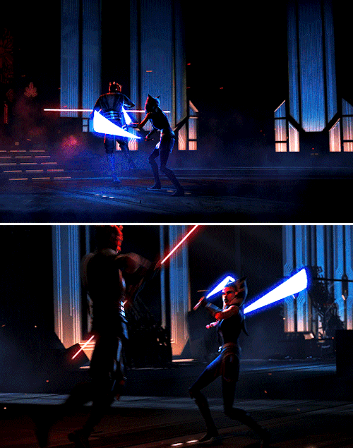 tesb: AHSOKA: What do you want with Anakin Skywalker?MAUL: He is the key to everything.AHSOKA: To br