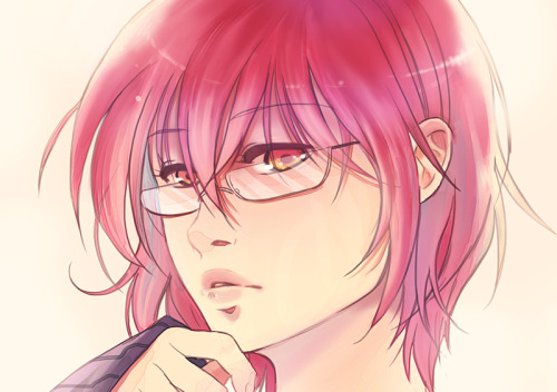 Seems I have a thing for androgynous pink haired guys. Well, could be worse.