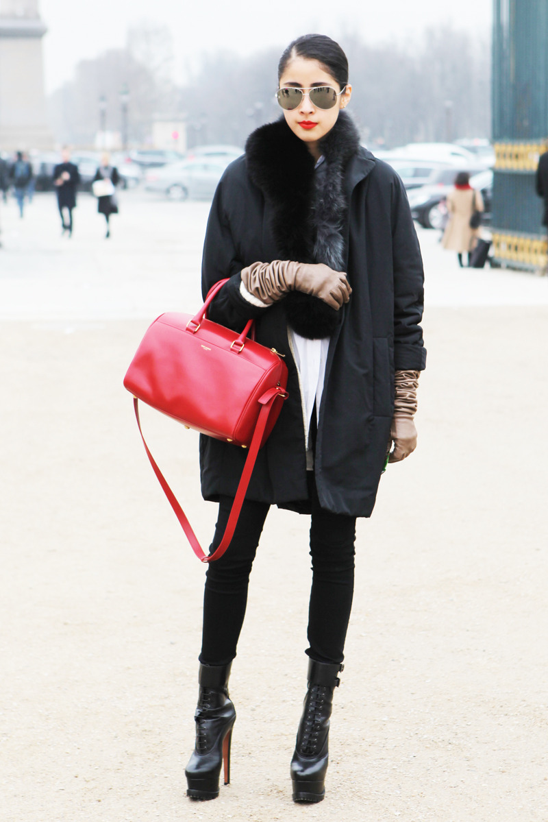 STREET STYLE — (via Denni Elias – Jardin des Tuileries | Style...