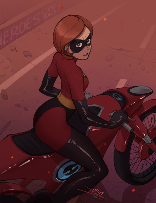 vashito:“To fix the law..  I gotta break it”Helen Parr / Elastigirl  patreon . twitter