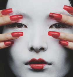 bvlgaria:ling liu by ben hassett for vogue