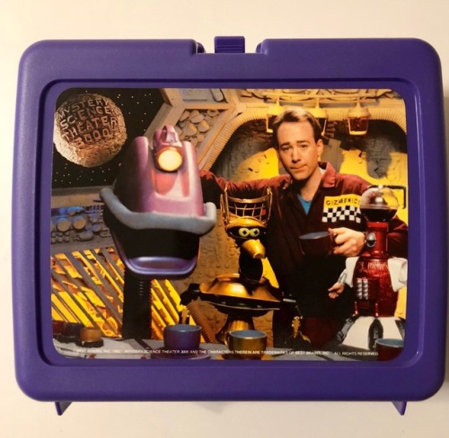 antiqueki:Had to get better pics! Mystery Science Theatre 3000 lunch box by Thermos. I believe it wa