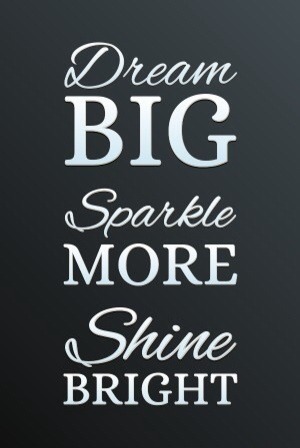 adriftinboston:  Don’t dull your sparkle for anyone 
