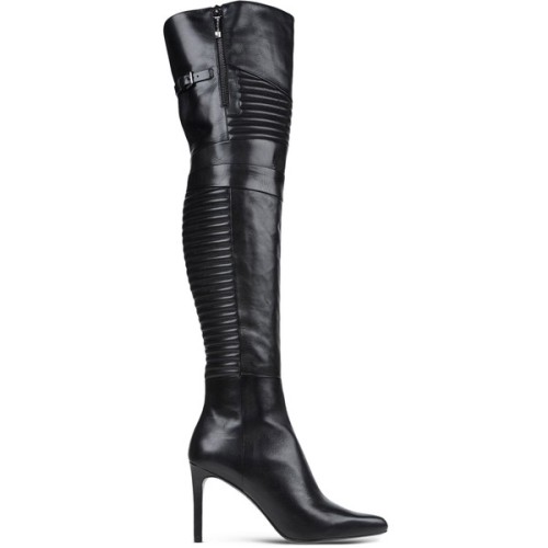 Pierre Balmain boots (see more black zipper boots)