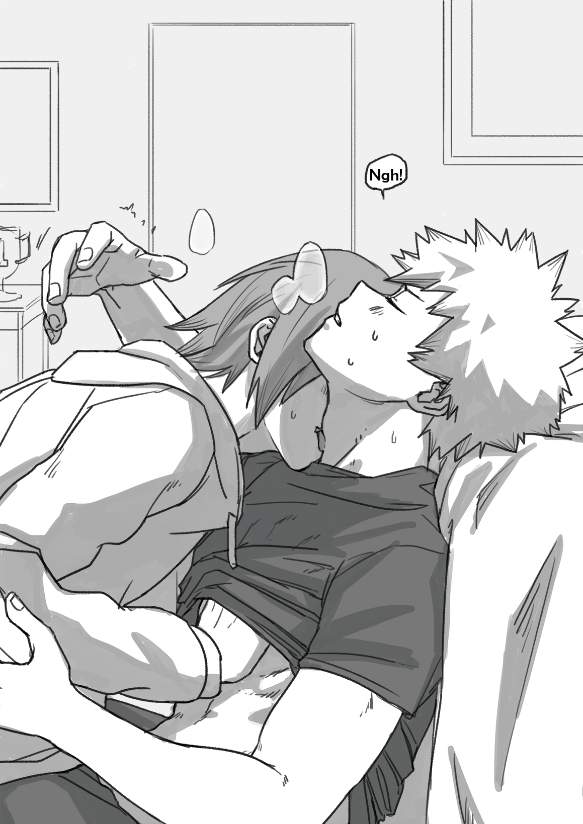 ohmilk:kiribaku for @hamletmachine​ ♡   My dear angel&mdash;!