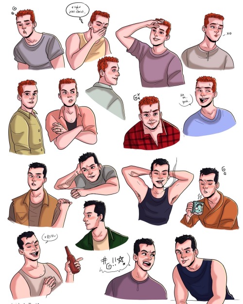 A Bunch Of Tiny Ian And Mickeys :)