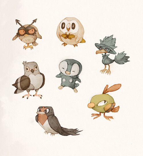 some pokémon birbsinstagram | second tumblr