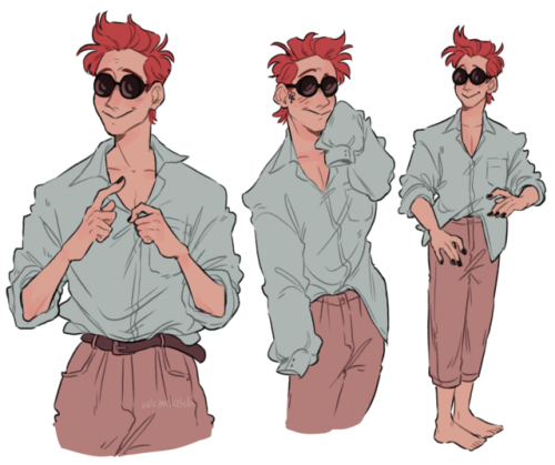 vulcansketch: im always gonna be a sucker for couples stealing each other’s clothes pfpf