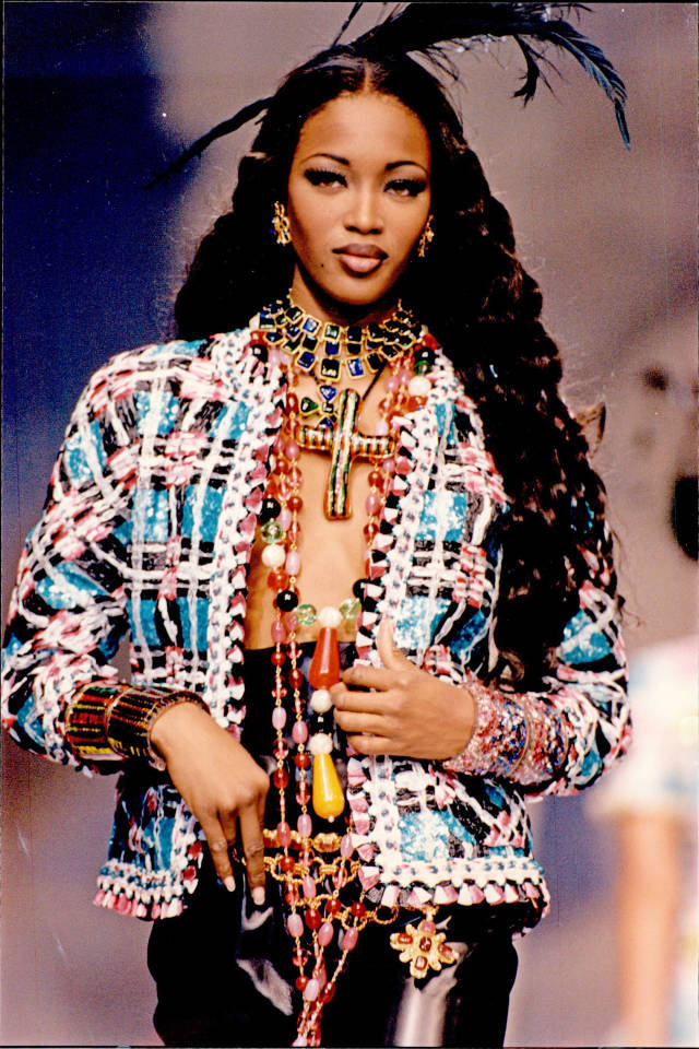 lelaid:  Naomi Campbell at Chanel Haute Couture S/S 1992