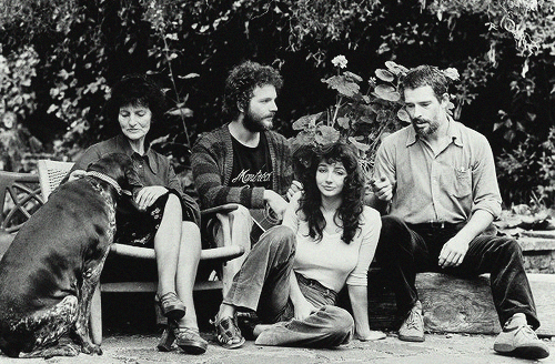 our-young-cathy-bush:  Kate Bush with her mother Hannah and her brothers Paddy and